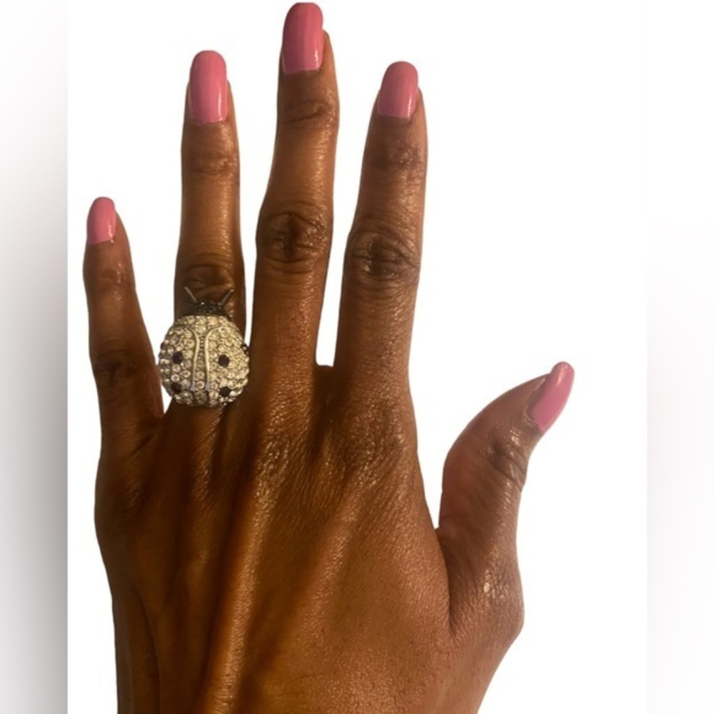 Lady bug ring